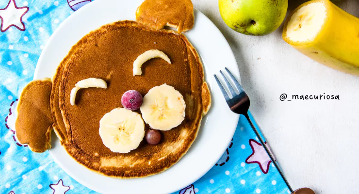 Panqueca para bebê: novos sabores e texturas