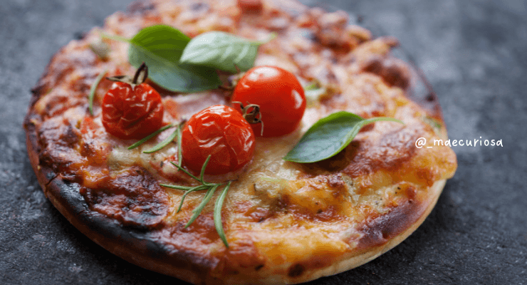 Pizza de Iogurte Natural na Airfryer